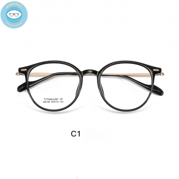 Gọng nhựa càng kính titanium mã 8140